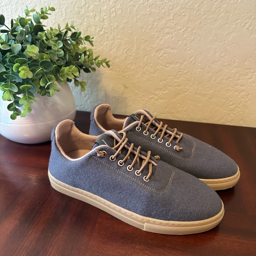 Baabuk for Alex Mill Wool Sneakers Gray Urban Wooler Sz EU 37 / US 6.5 NEW
